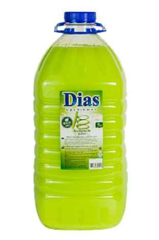 Мыло-крем жидкое DIAS "Экстракт алоэ", 5 л, пэт-бутылка