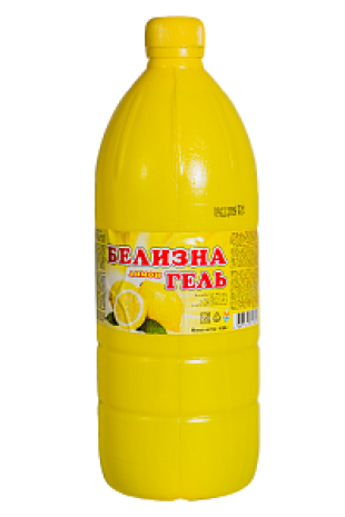 Средство отбеливающее ЧИСТЫЙ ДАР "Белизна Лимон", 1 л, гель, флакон