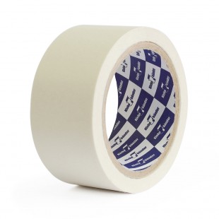 Клейкая лента малярная KLEBEBANDER, 50 мм х 50 м, 105 мкм, креппированная бумага, белый