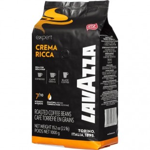 Кофе в зернах LAVAZZA "Crema RICCA" , 1 кг, пакет