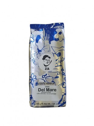 Кофе молотый ZIA "Del Mare", 200 г, пакет