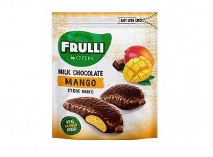 Конфеты-суфле OZERA "Frulli", манго в шоколаде", 125 г, пачка