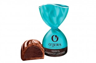 Конфеты шоколадные OZERA "Трюфель в молочном шоколаде", 500 г