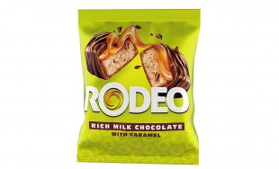 Конфеты шоколадные RODEO "Карамель, нуга и молочный шоколад", 500 г