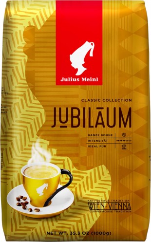 Кофе в зернах JULIUS MEINL "Юбилейный", 1 кг, пакет
