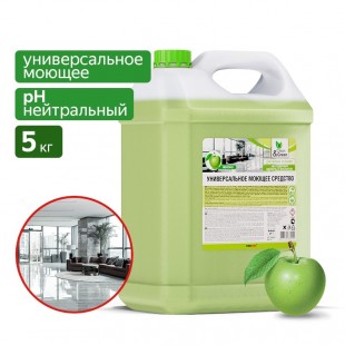 Универсальное моющее средство CLEAN&GREEN "Яблоко", концентрированное, 5 л