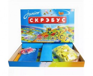 Настольная игра " СКРЭБУС" джуниор