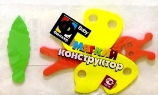 Игровой  мягкий конструктор Фантазер "БАБОЧКА"