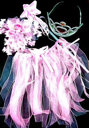 Костюм карнавальный "МАЛЕНЬКАЯ ФЕЯ",розовый