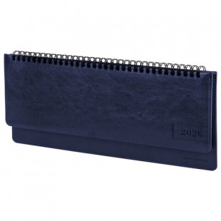 Планинг 2026 BRAUBERG "Imperial",  305х140 мм, 60 листов, синий