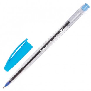 Ручка шариковая BRAUBERG "Frost", игольчатый узел 0,6 мм, синий
