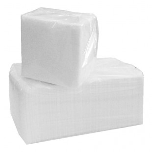 Салфетки столовые Solfi, 23х23 см, белый, комплект 250 листов, 100% целлюлоза