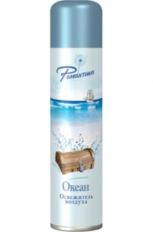 Освежитель воздуха РОМАНТИКА "Океан", 300 мл, аэрозоль