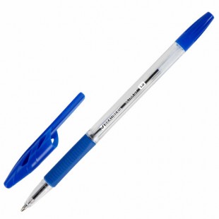 Ручка шариковая BRAUBERG "ULTRA GT", грип, узел 1 мм, синий