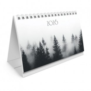 Календарь-домик 2026 BRAUBERG,"Туман", 160х105 мм, картон, микс