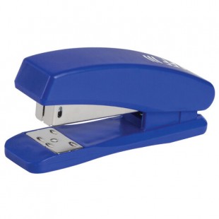 Степлер STAFF "Basic", №24/6-26/6, на 20 листов, пластик, синий